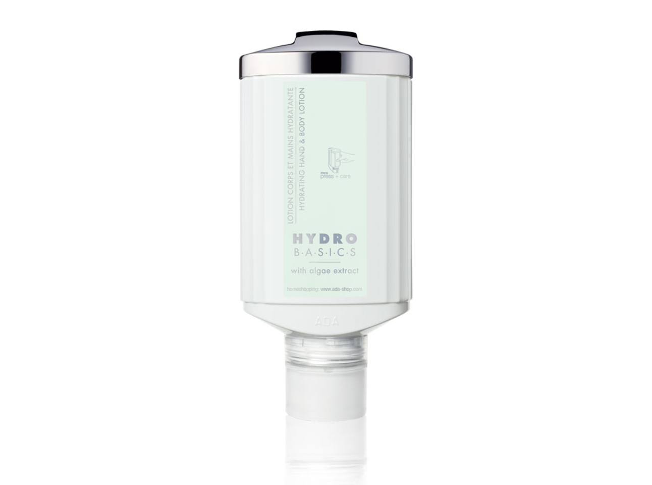 Hydro Basics Body Lotion im 300ml press+care Spender von Ada Cosmetics